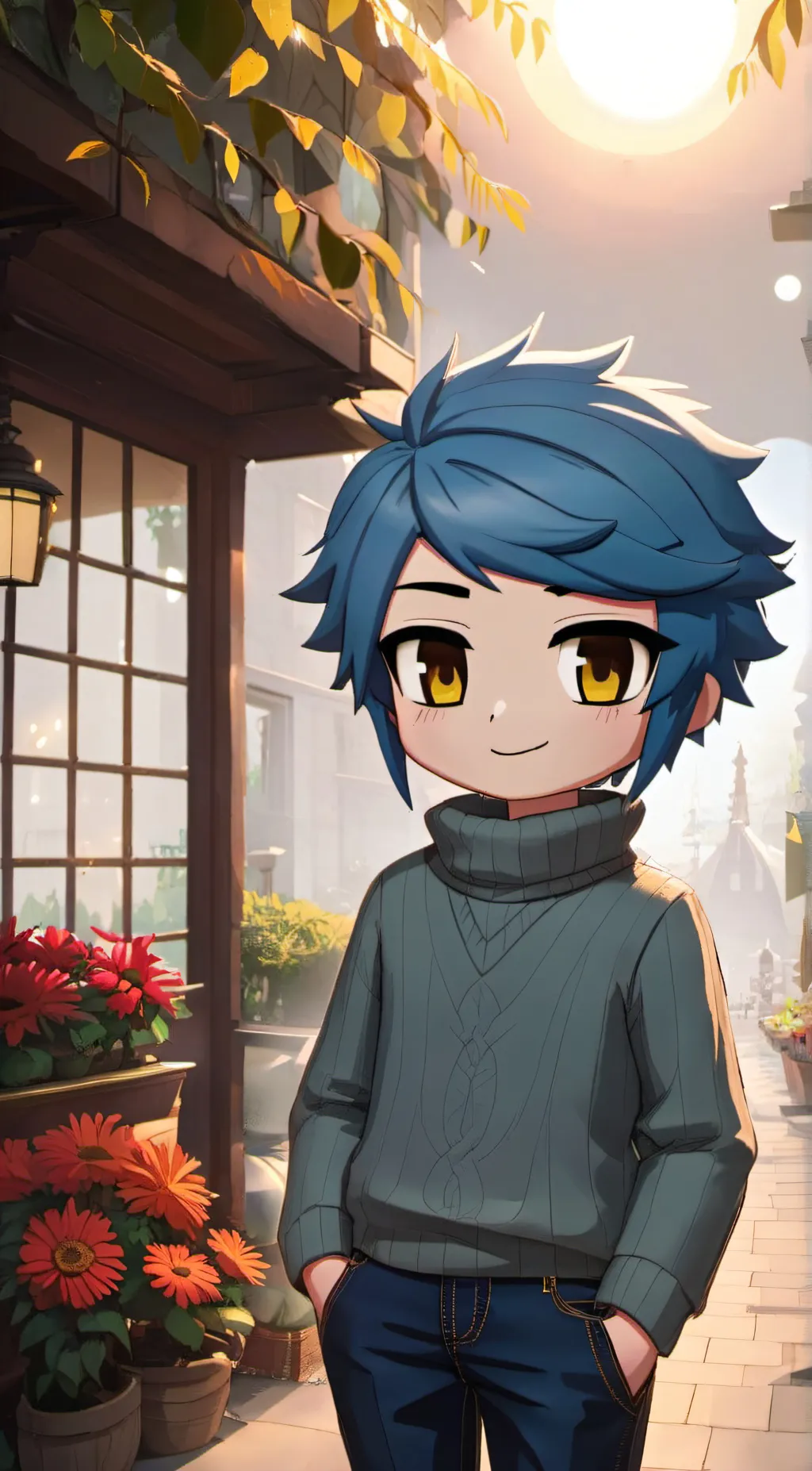 ai character: Liam background