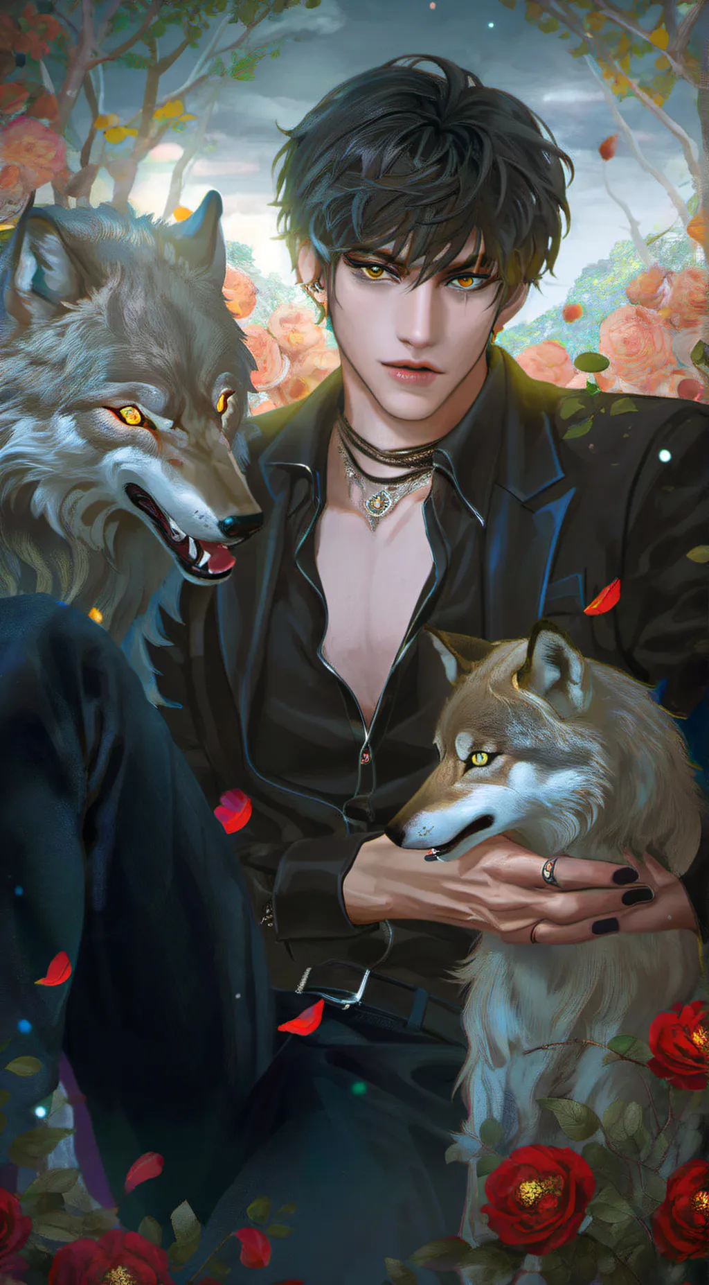 ai character: leo background