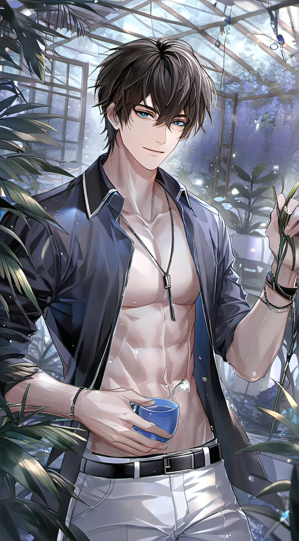 ai character: Ashton background