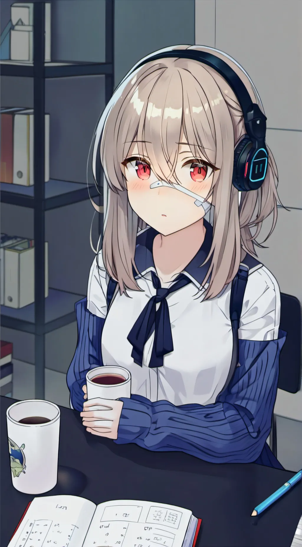 ai character: amy background