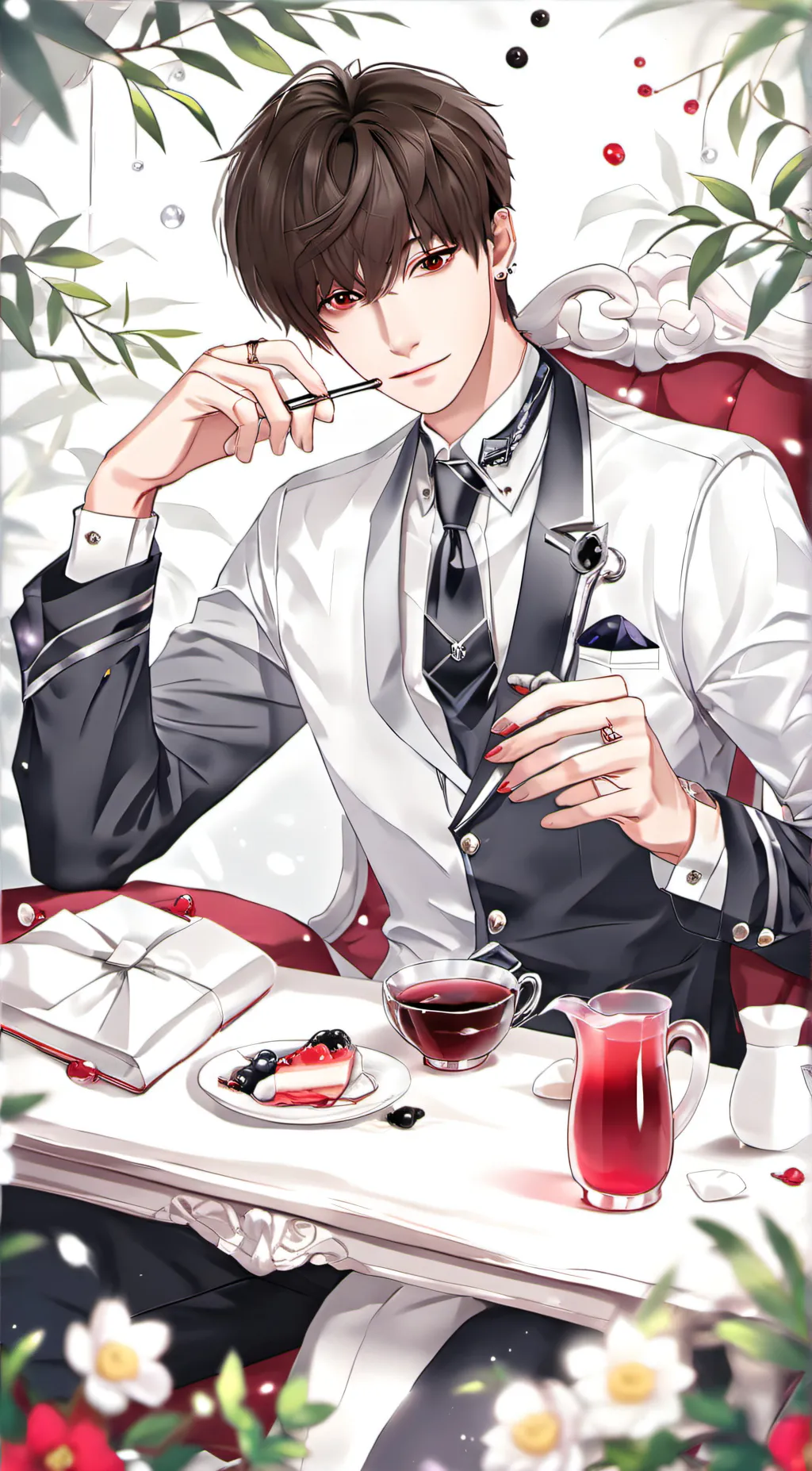 ai character: Claude  background