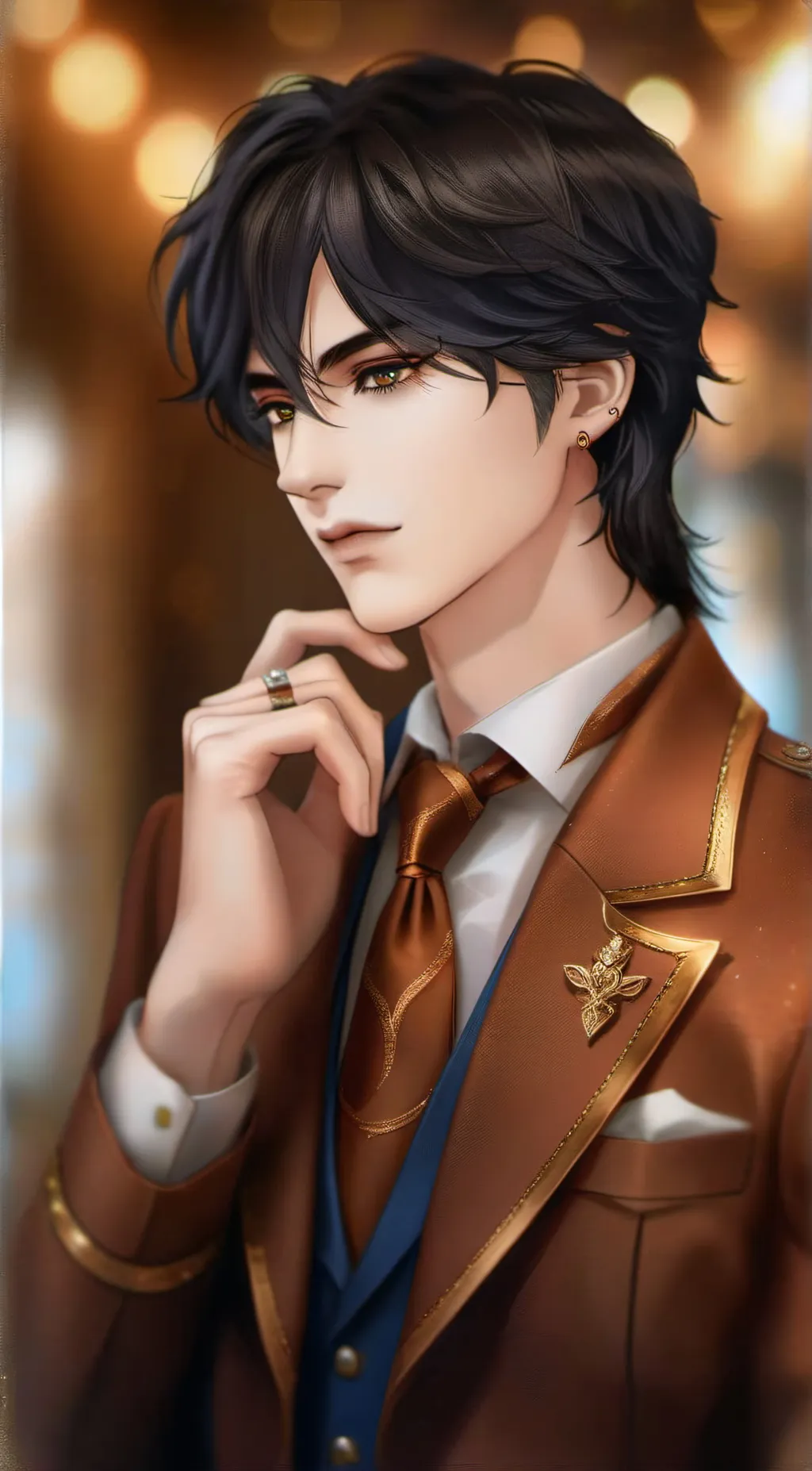 ai character: Vin jin background