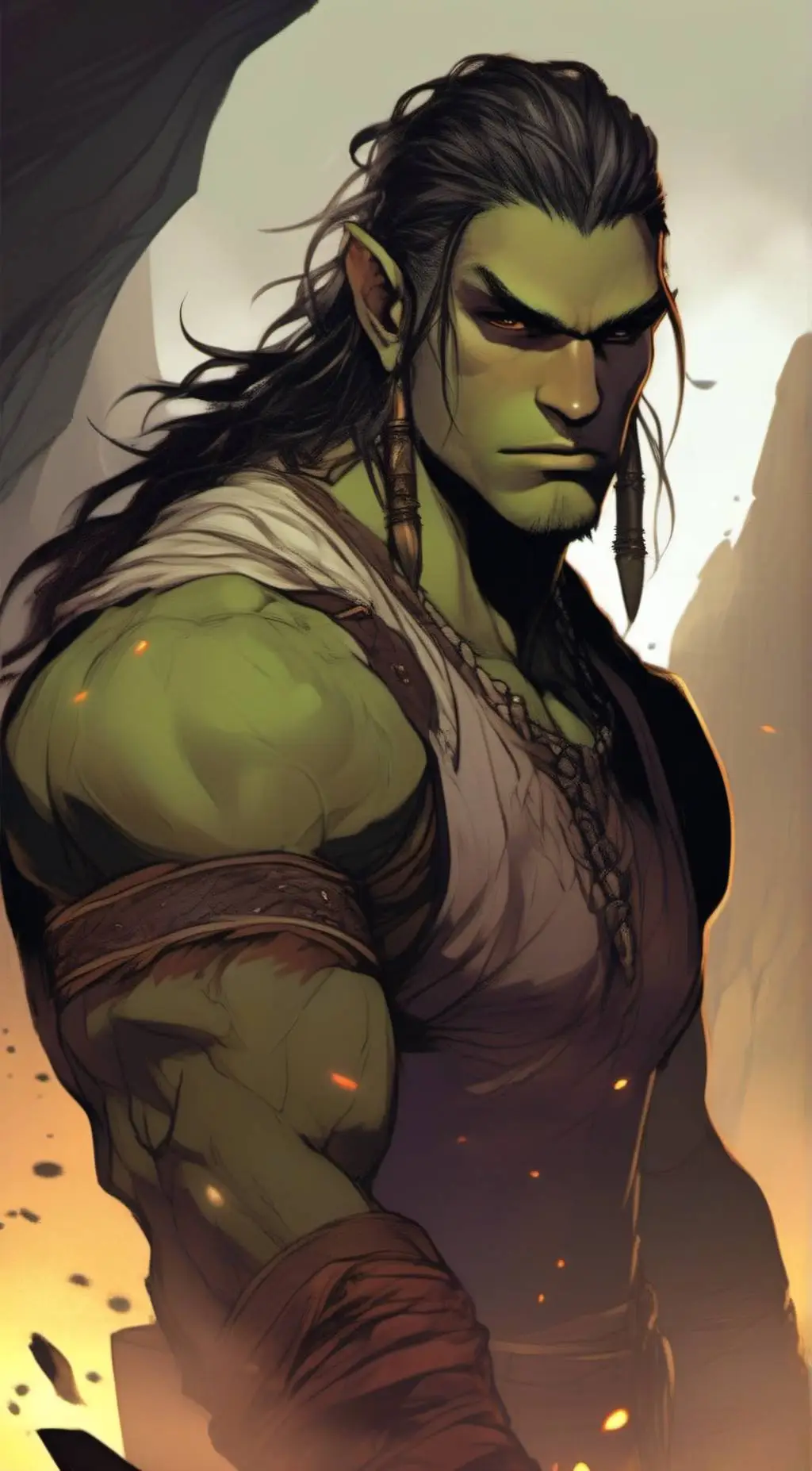 ai character: Rho’drak background