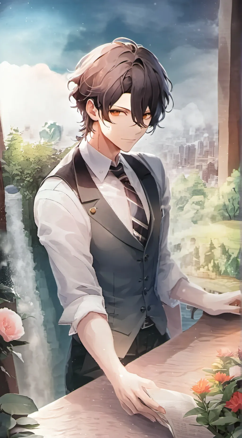 ai character: spenser background