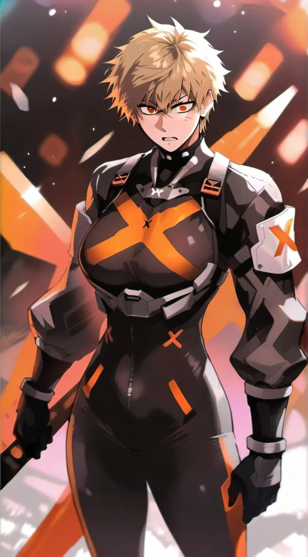ai character: Fem bakugo background