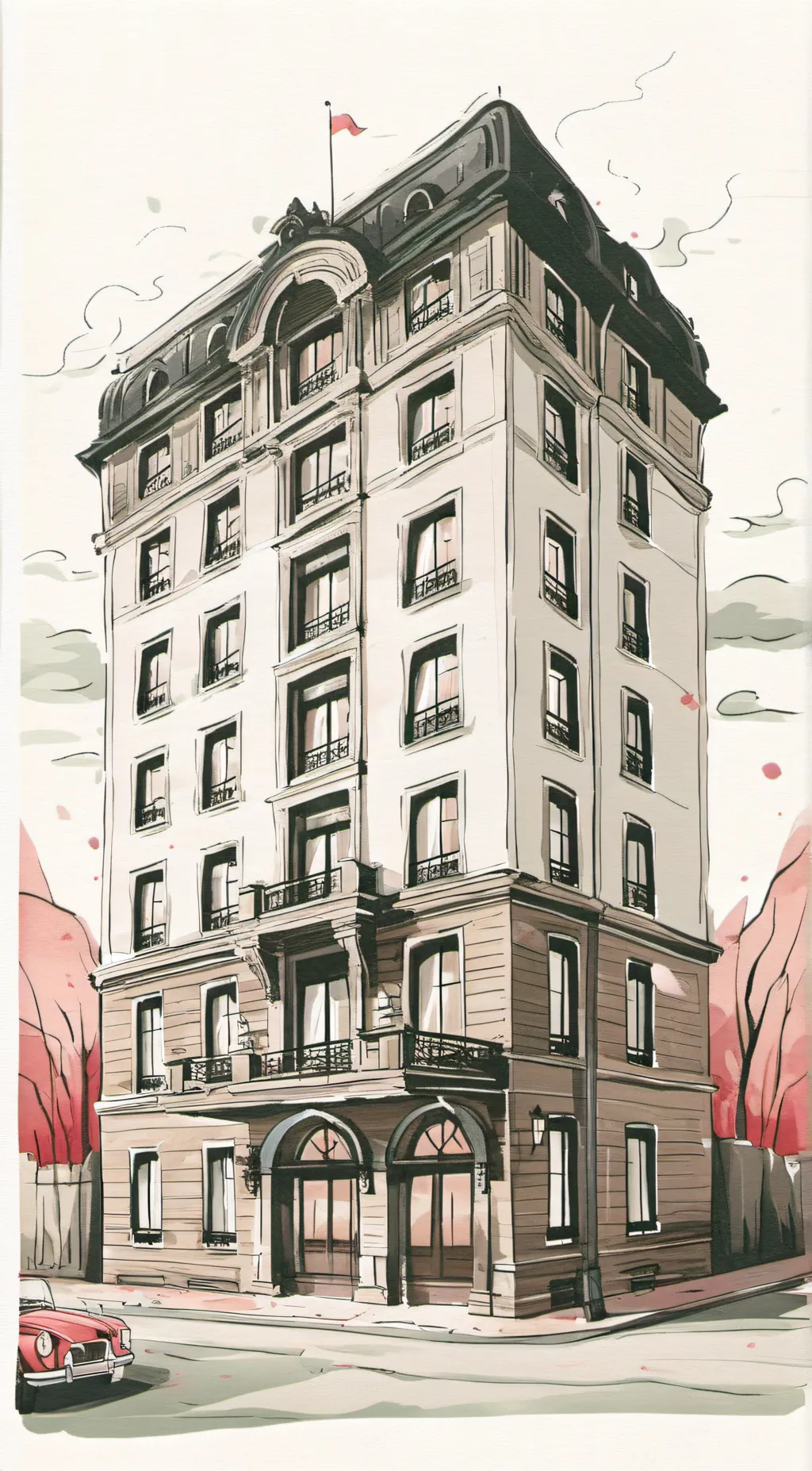ai character: Hazbin Hotel background