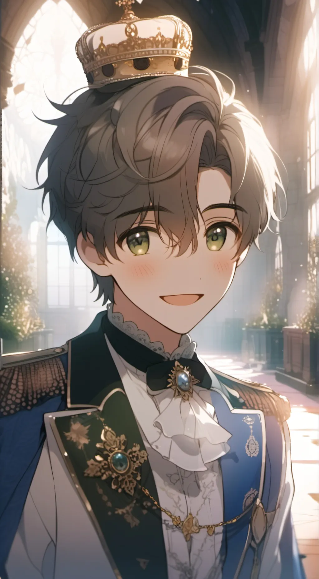 ai character: Leo background