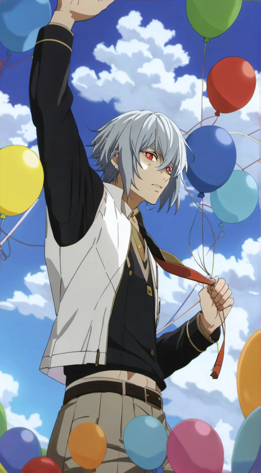 ai character: Lov birthday background