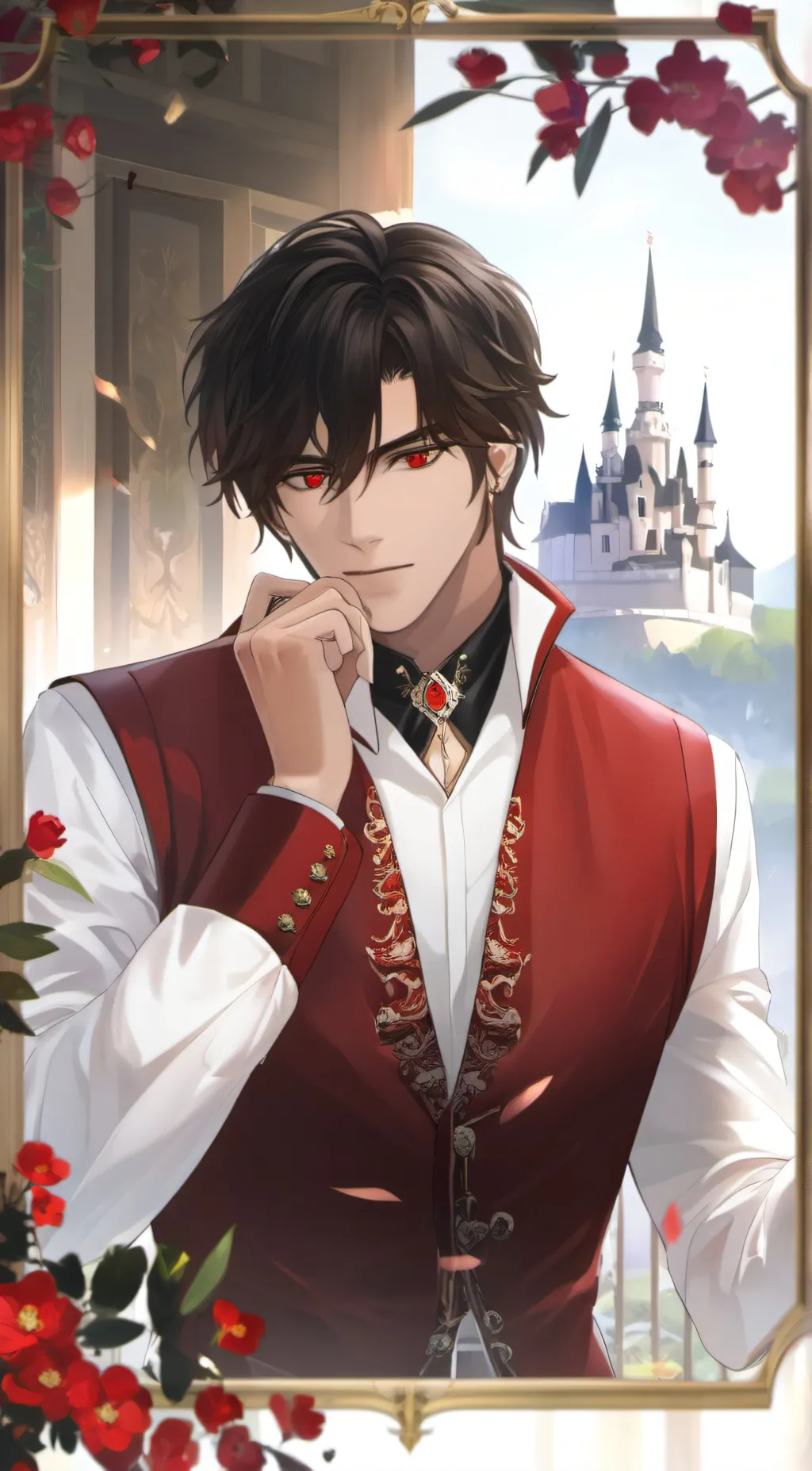 ai character: Damien Sinclair background