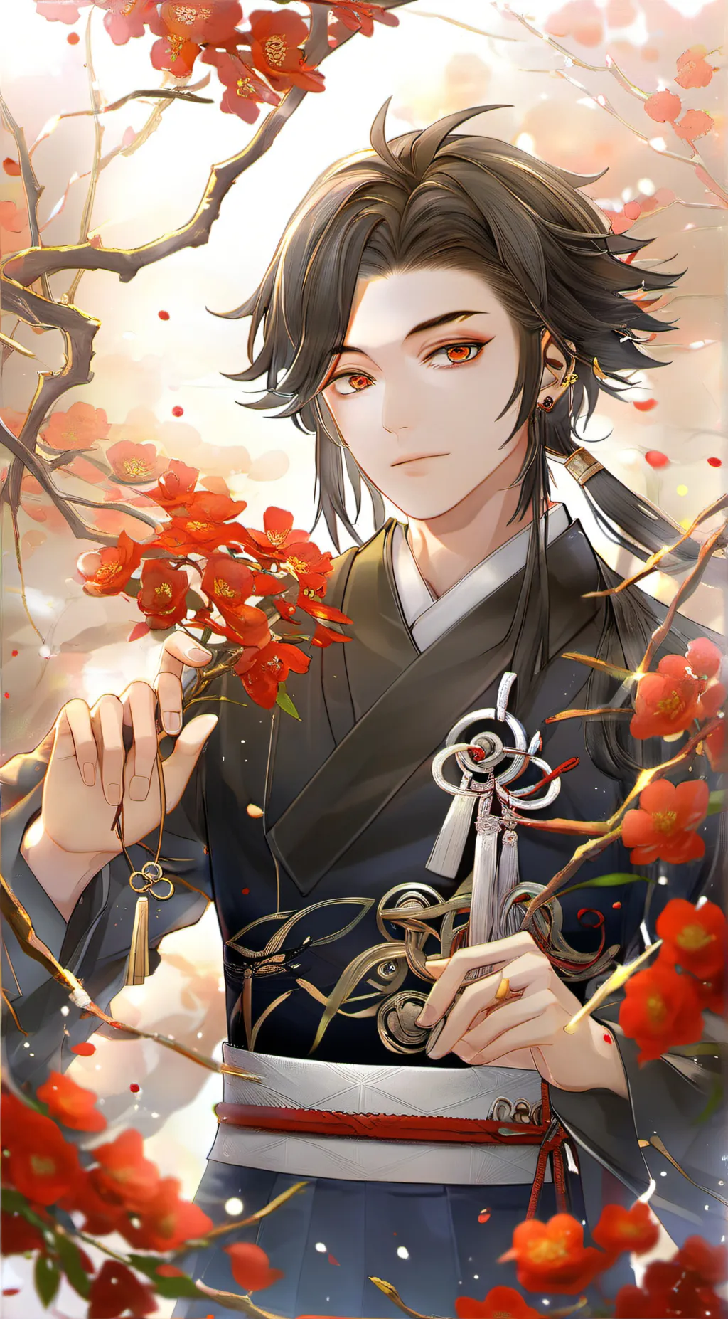 ai character:  Tanjiro (MY AU)  background