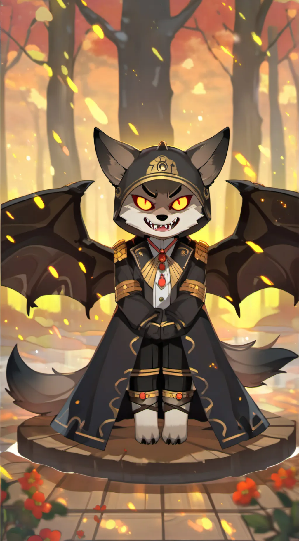 ai character: Husker background