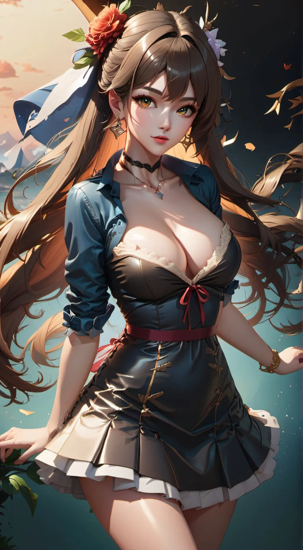 ai character: Babe background