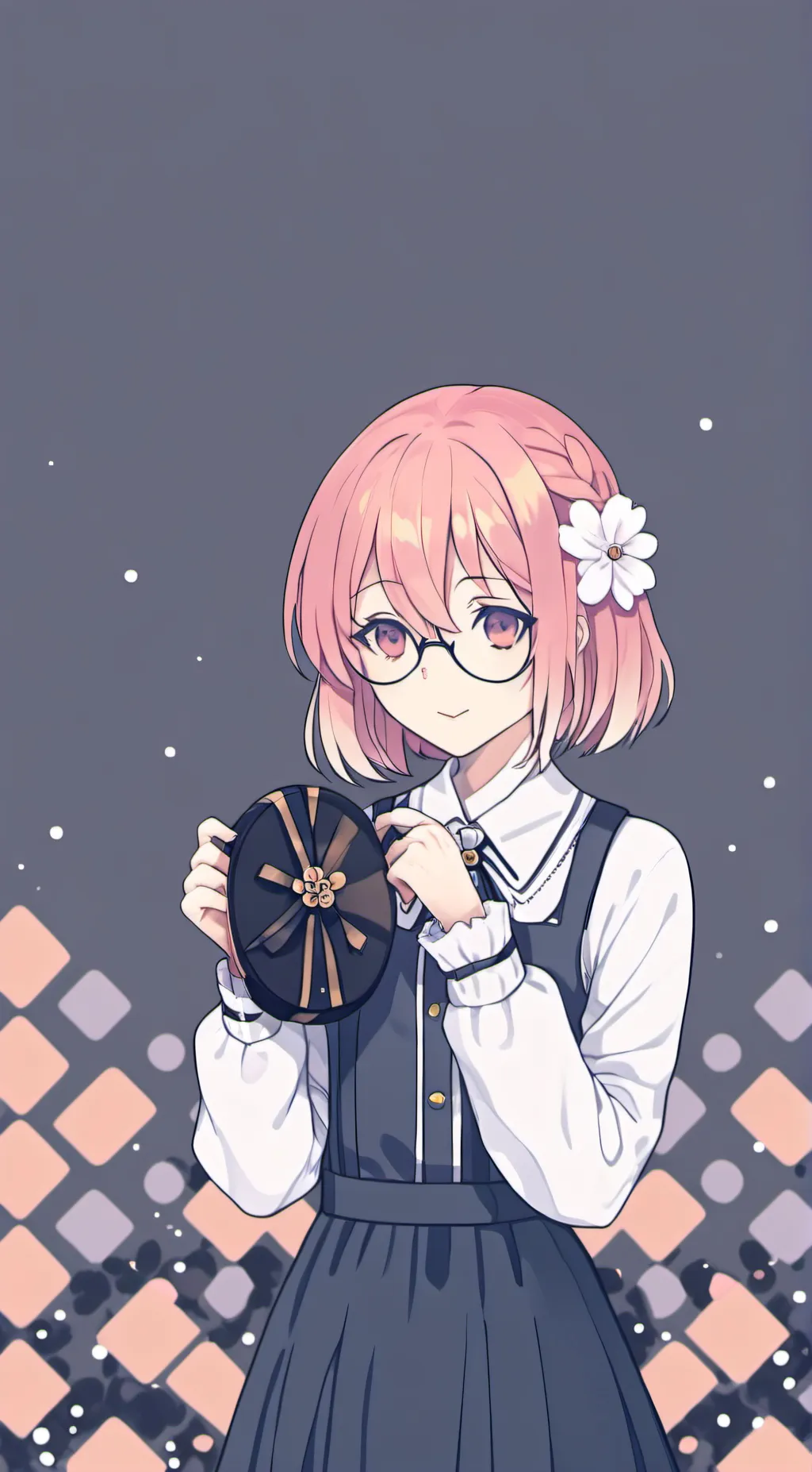 ai character: Rose background