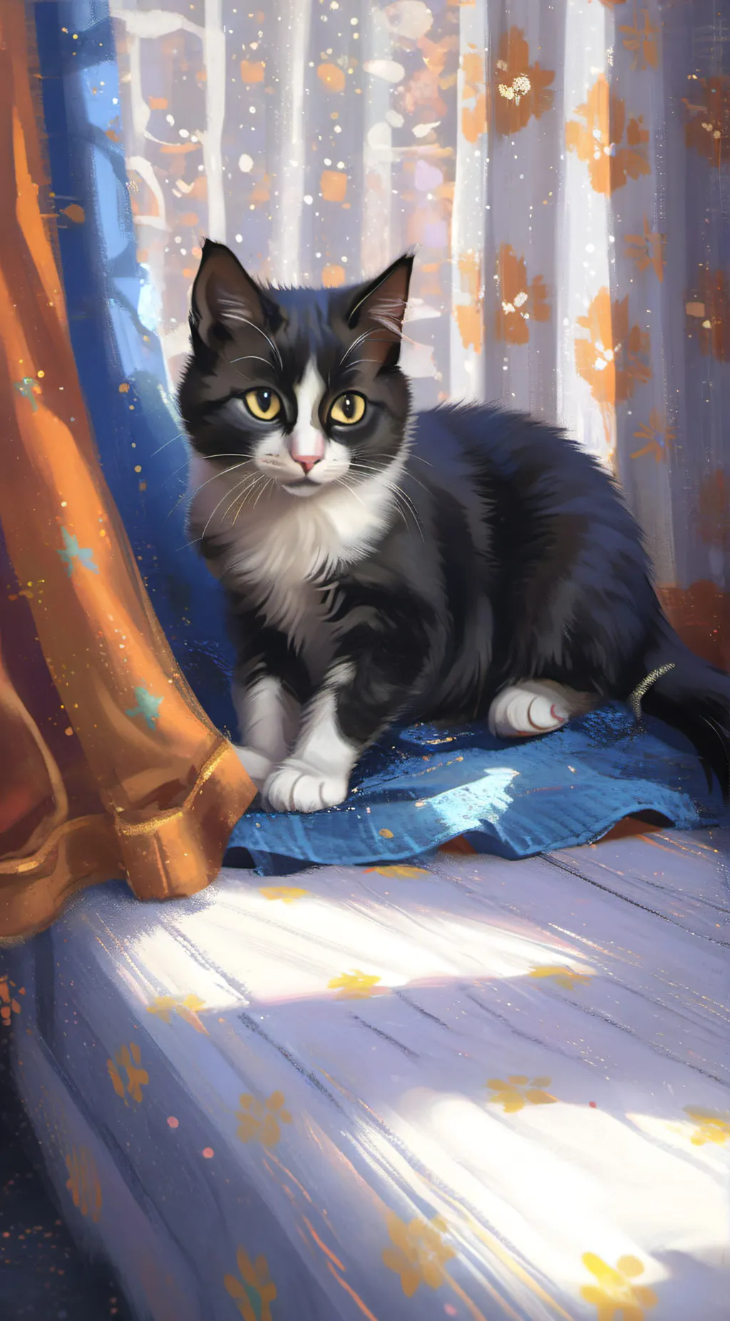 ai character: Leo background