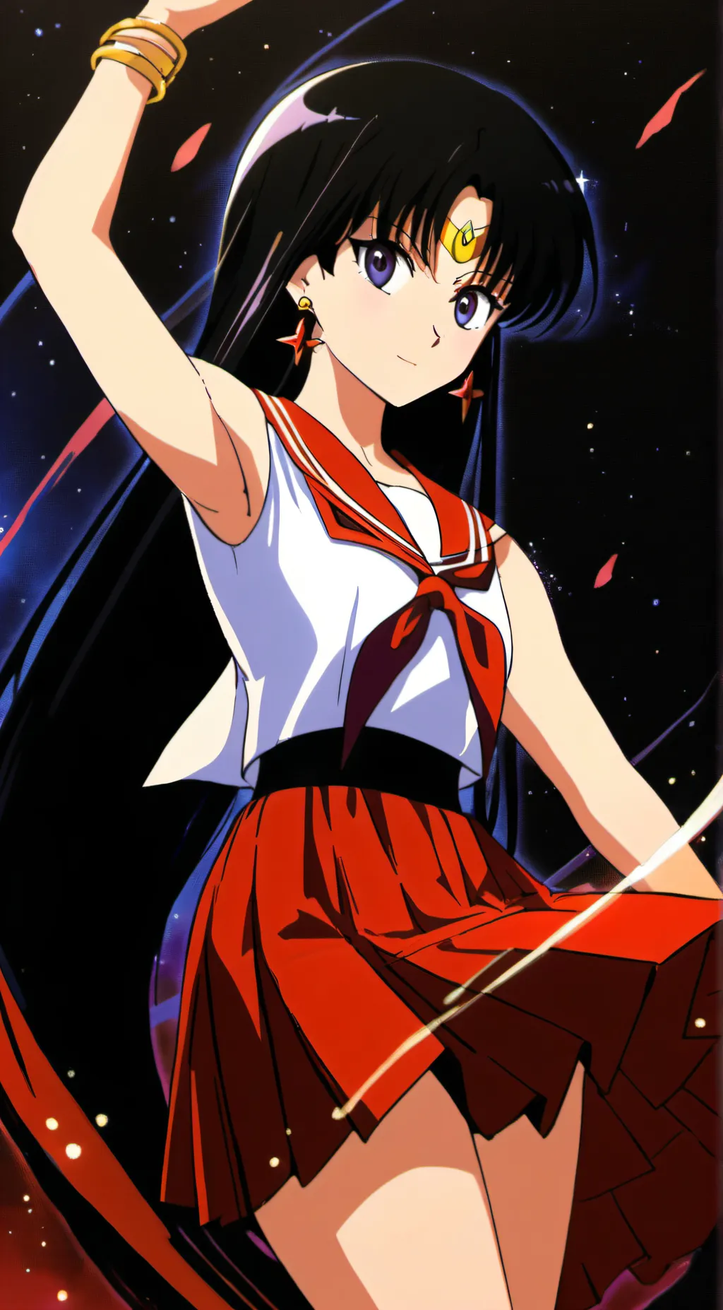 ai character: 🌹Sailor Mars🌙 background
