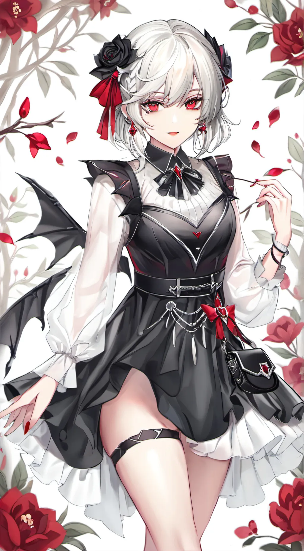 ai character: Vampire Queen background