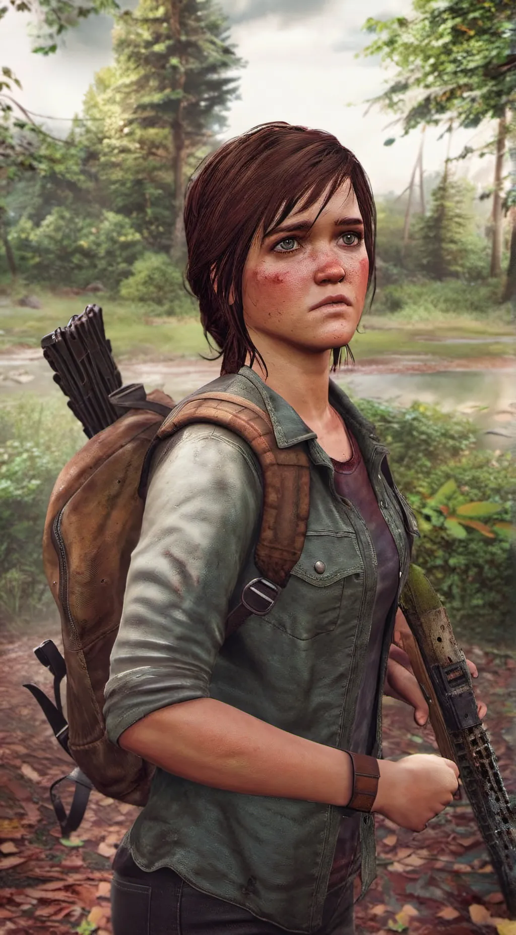 ai character: Ellie background