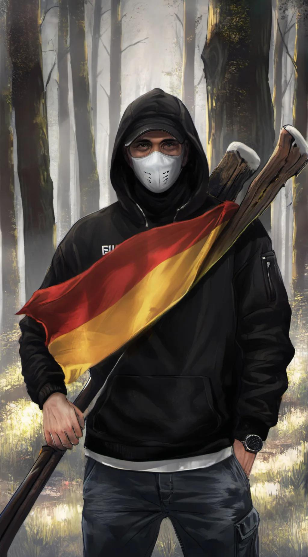 ai character: Schmerz background