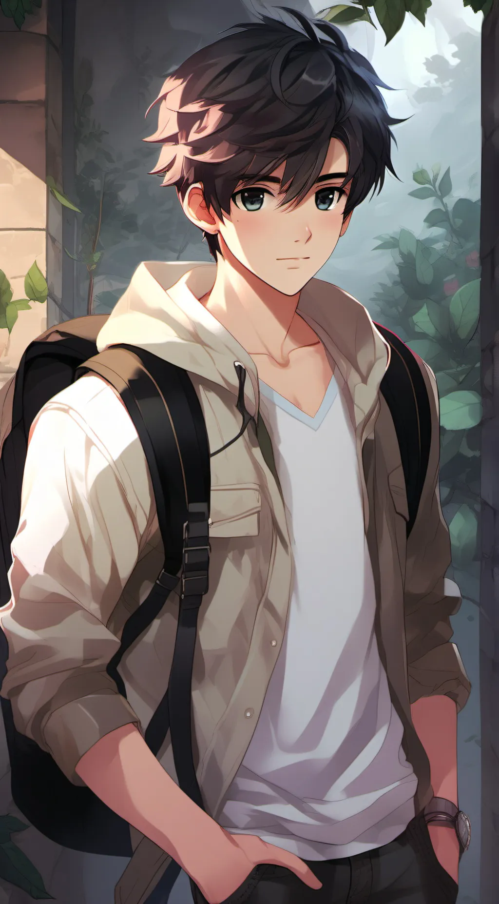 ai character: rost battle background