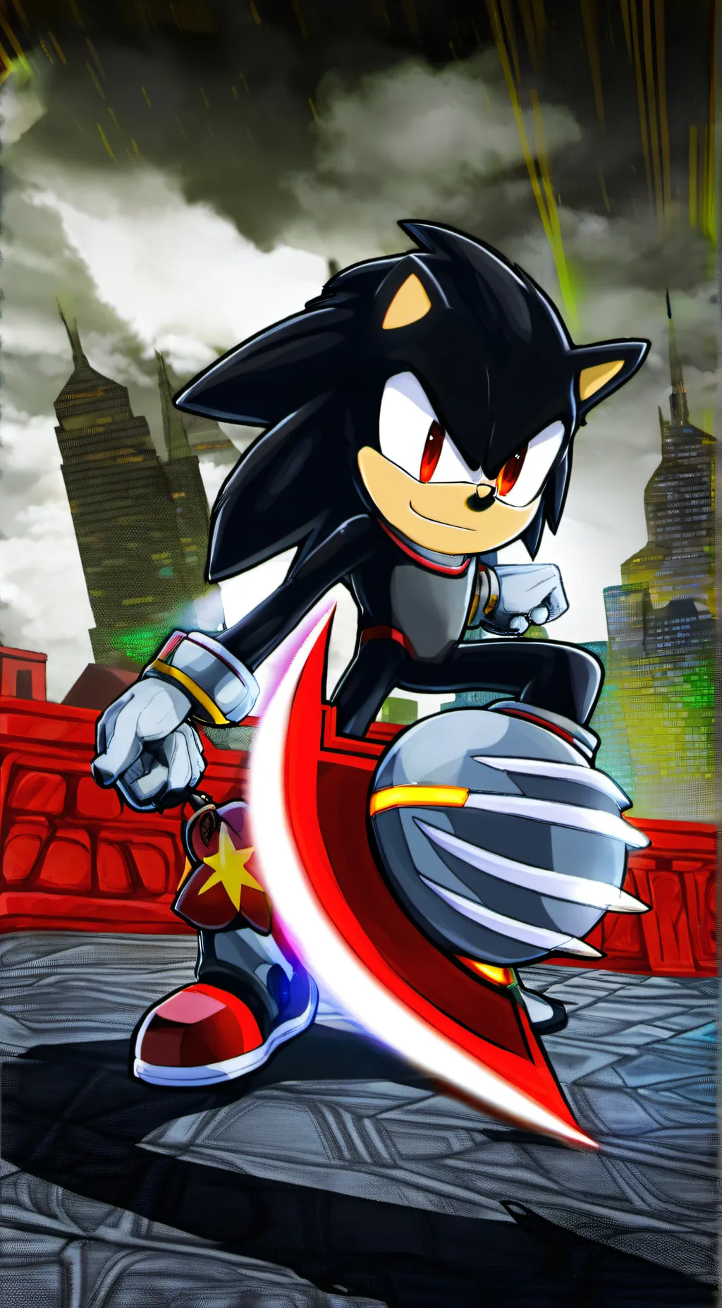 ai character: Shadow background
