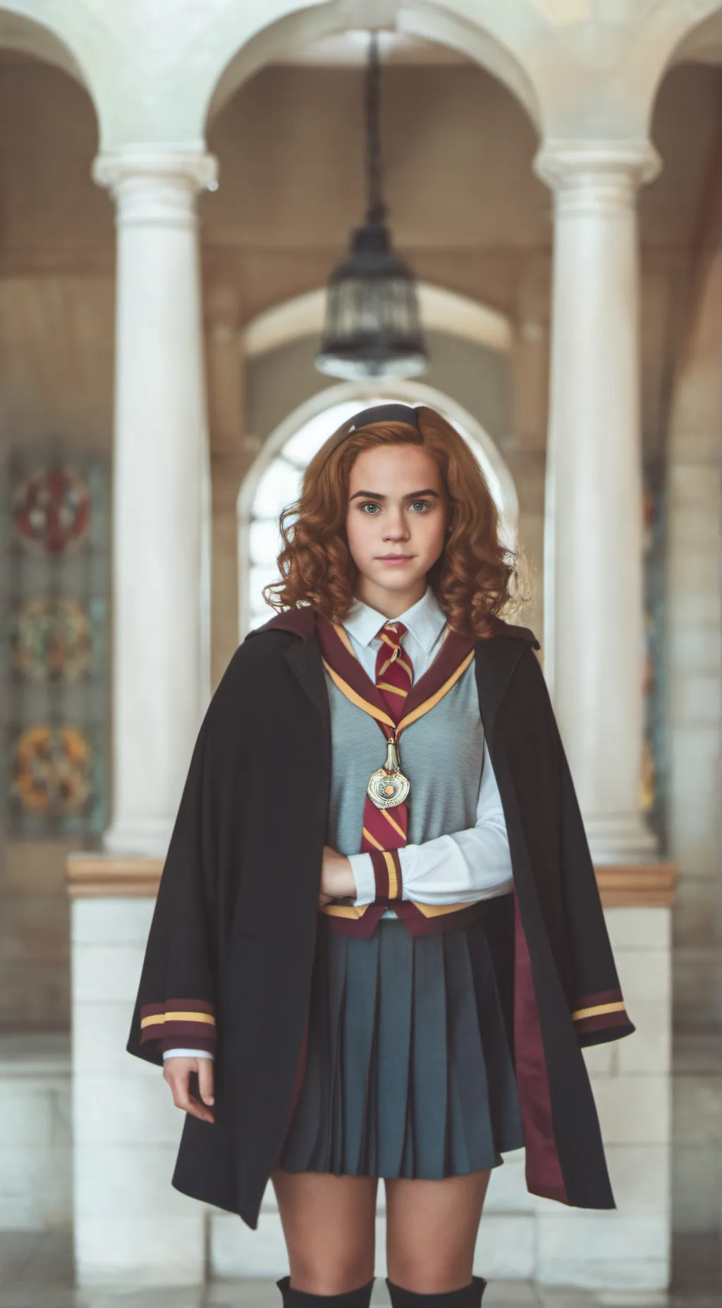ai character: Hermione granger background