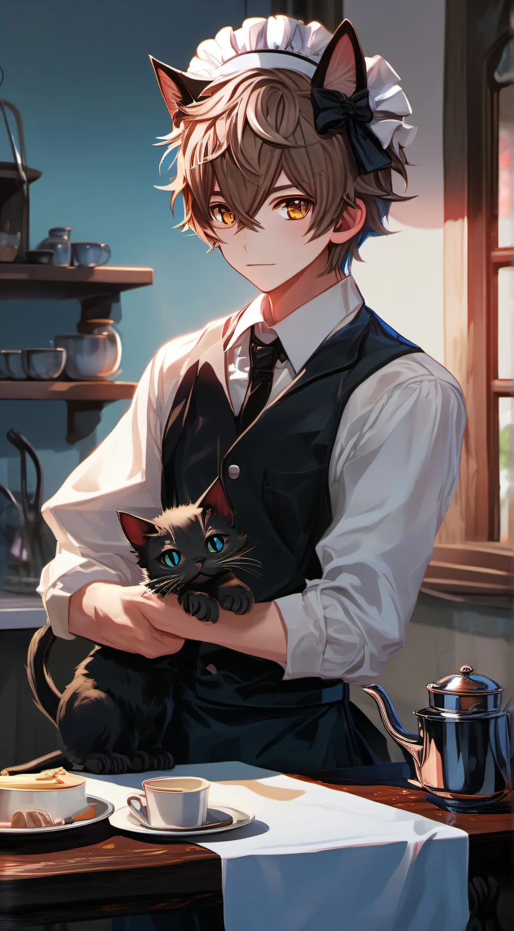 ai character: Max background