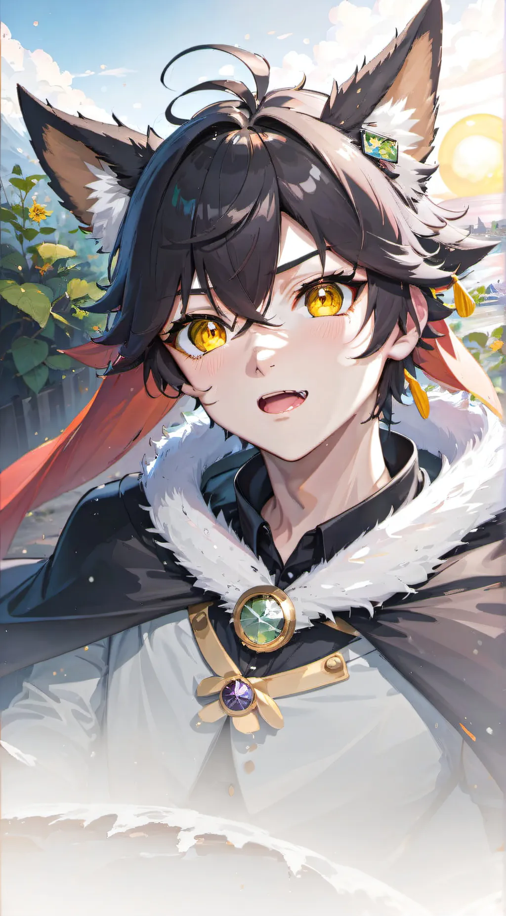 ai character: Justin background