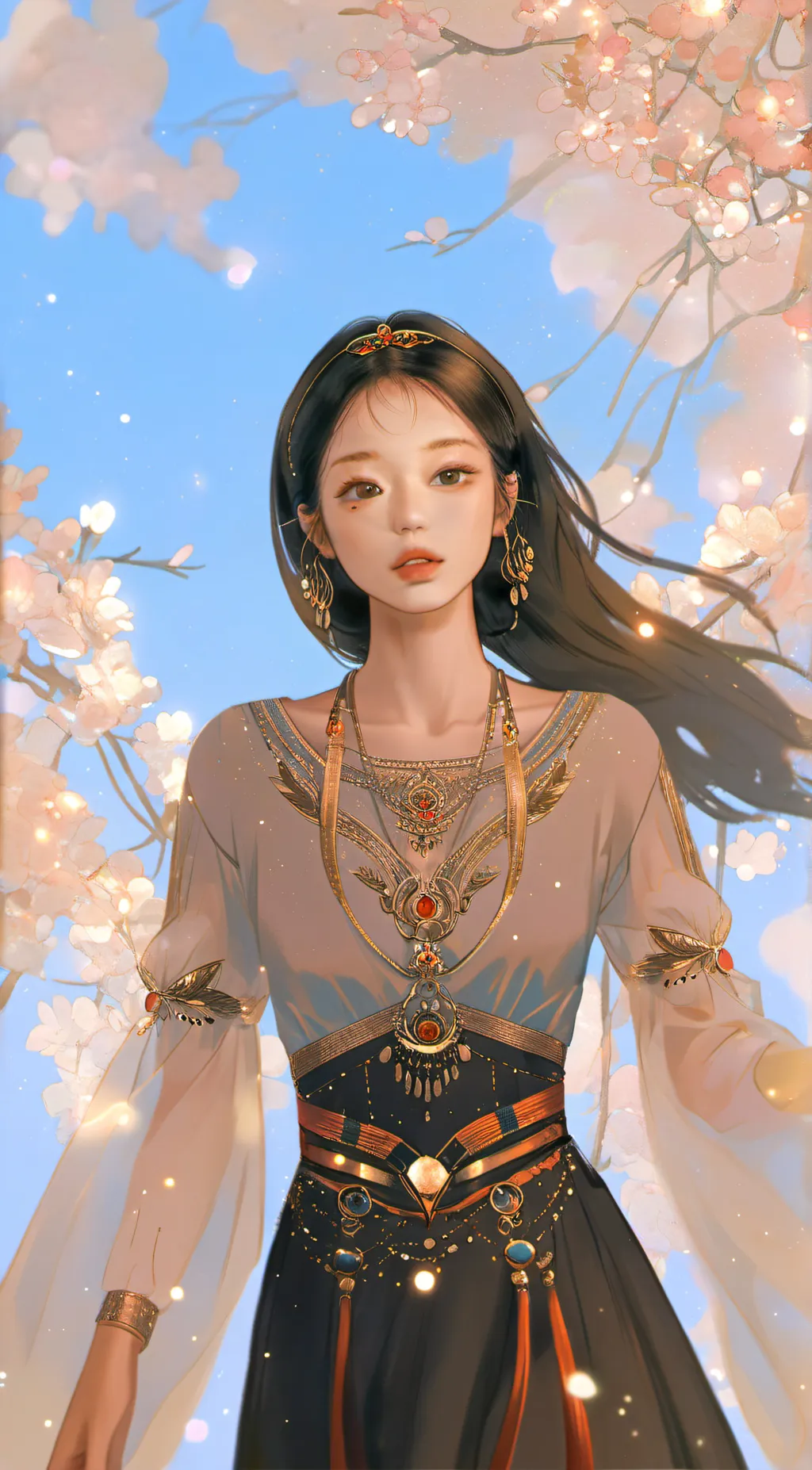 ai character: Jennie background