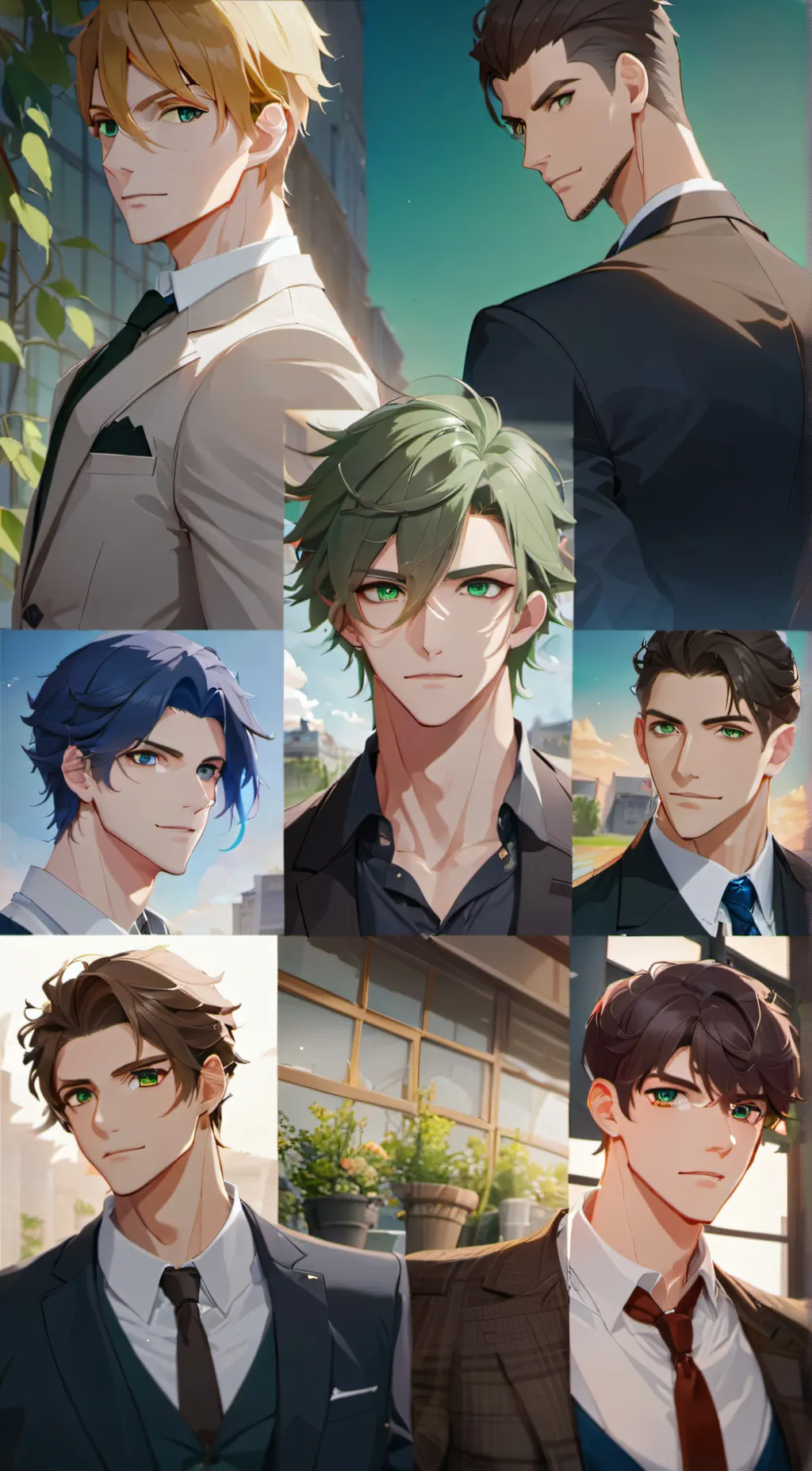 ai character: Famous 1 background
