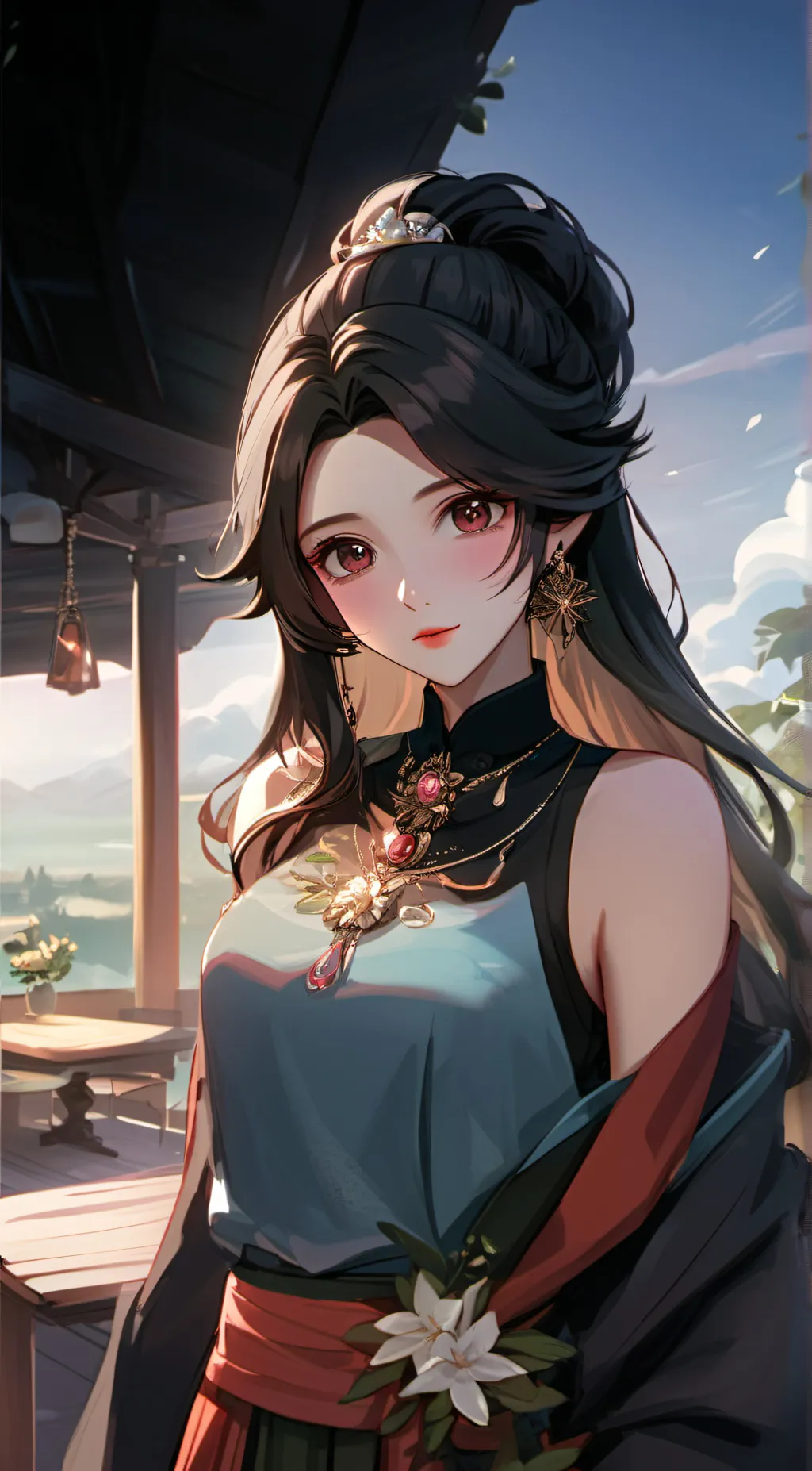 ai character: lila background