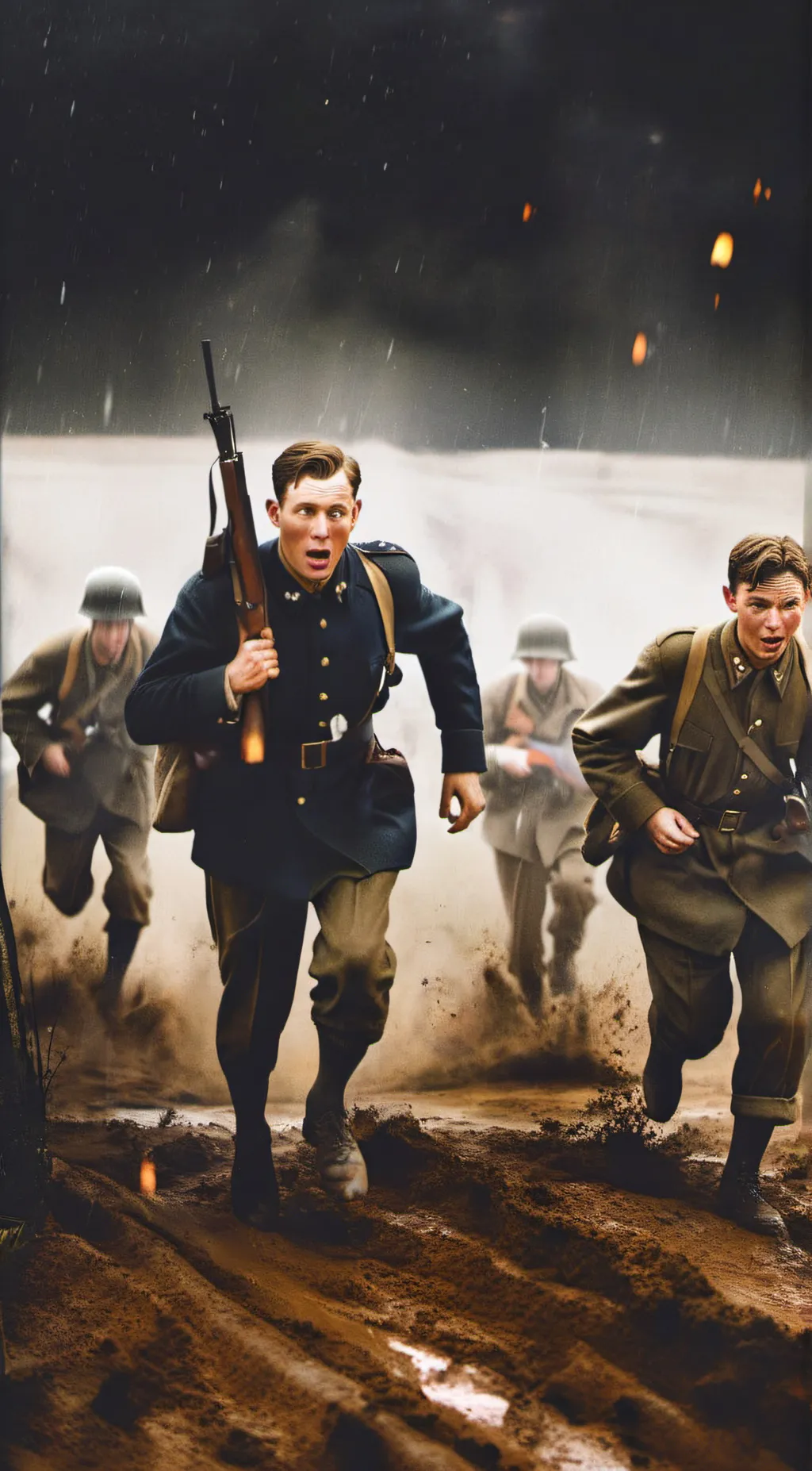 ai character: WW2 background