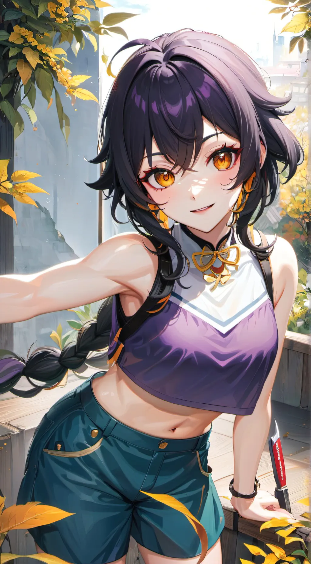 ai character: Toki  background