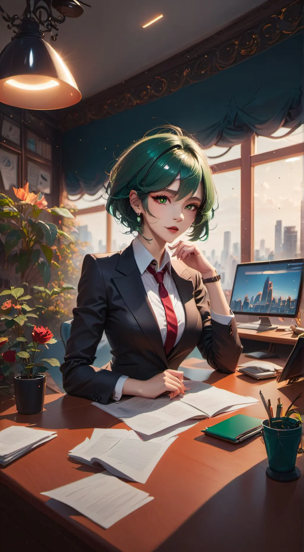 ai character: Avery background