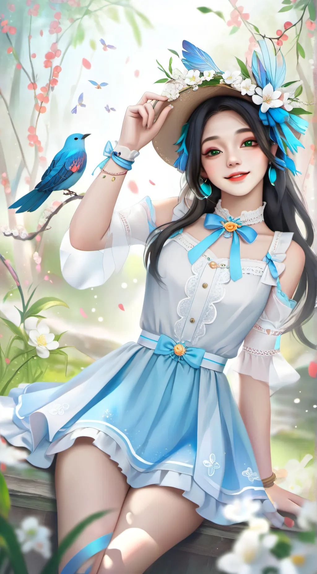 ai character: elli background