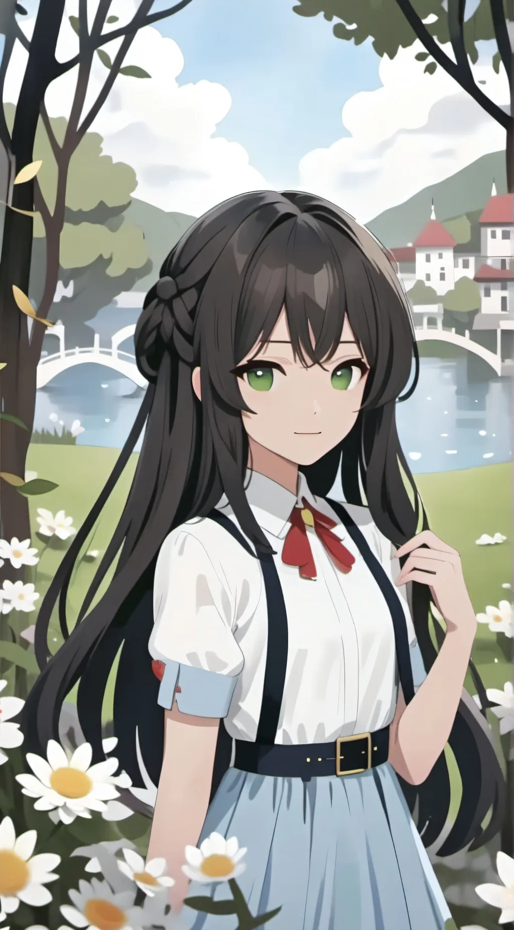 ai character: Easia background