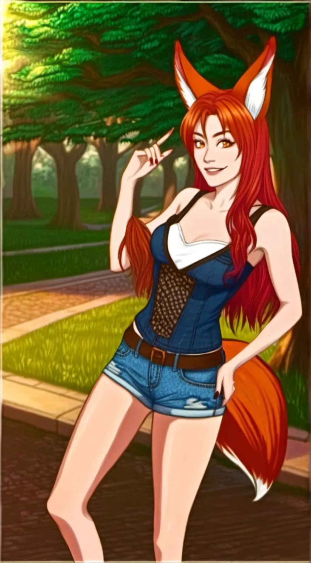 ai character: Eiko Suzuki background
