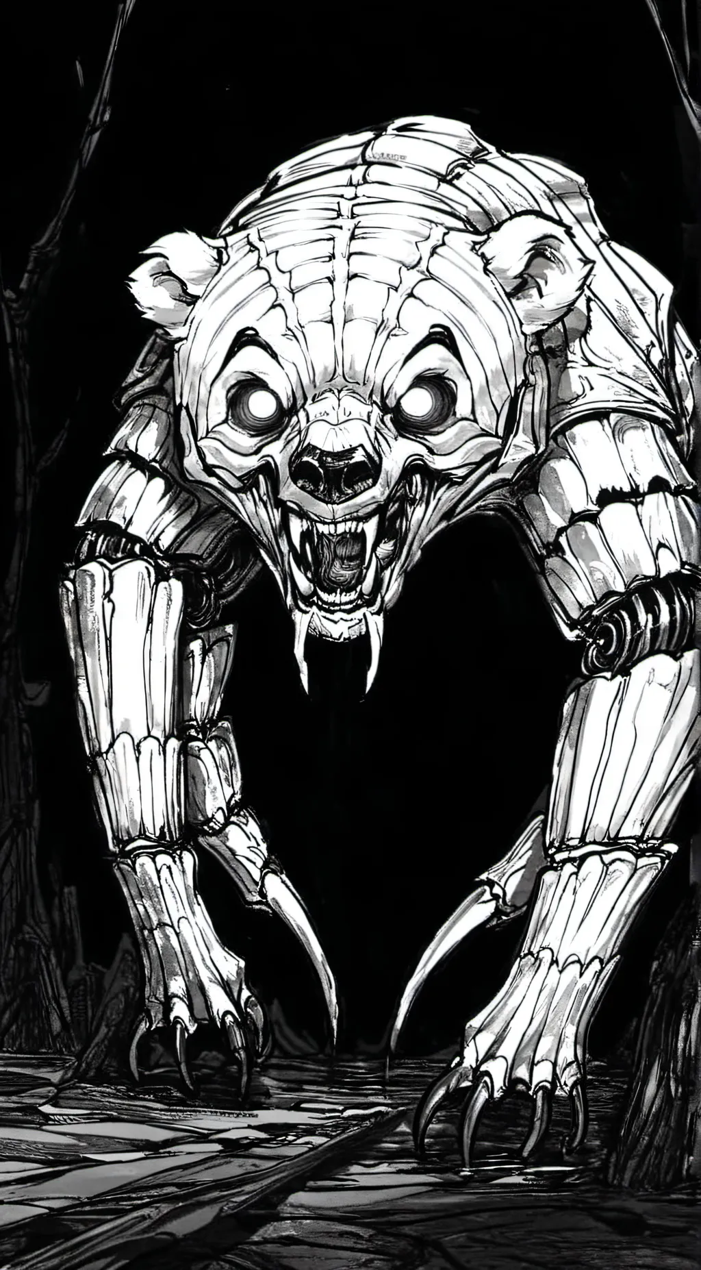 ai character: Ito (bear alpha) background