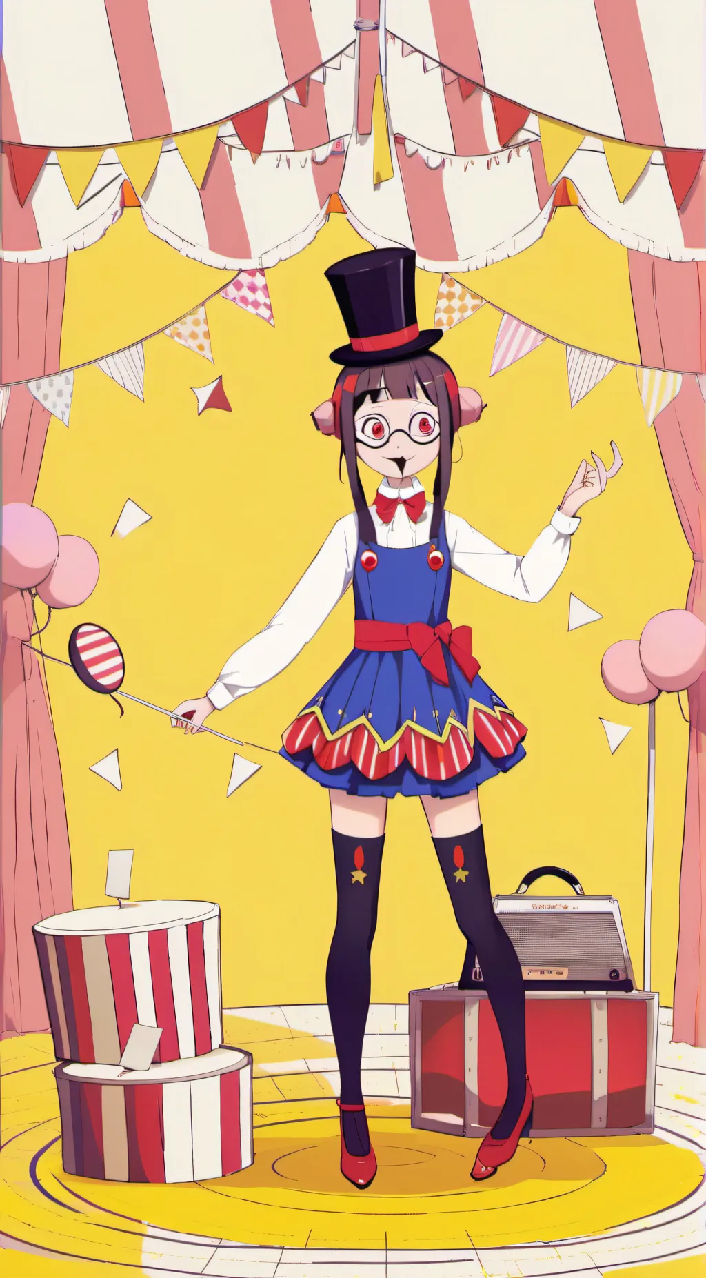 ai character: Pomni background