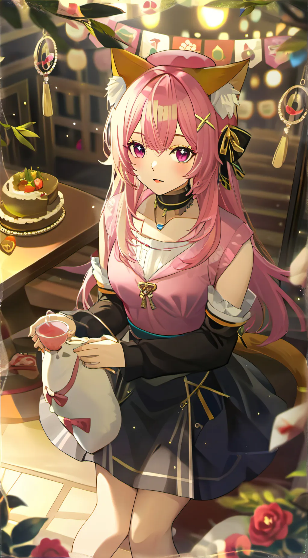 ai character: Kwiichan background