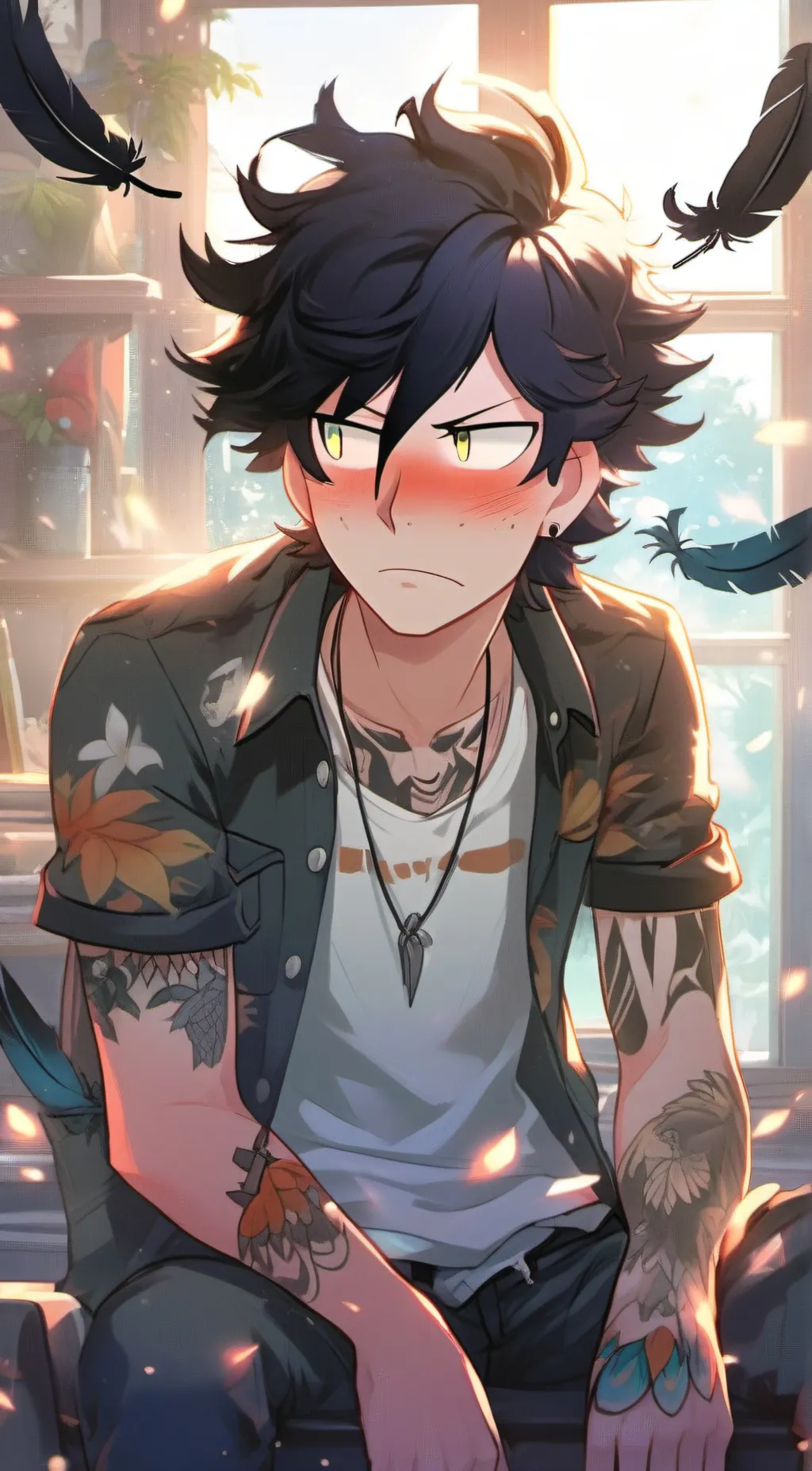 ai character: kade background