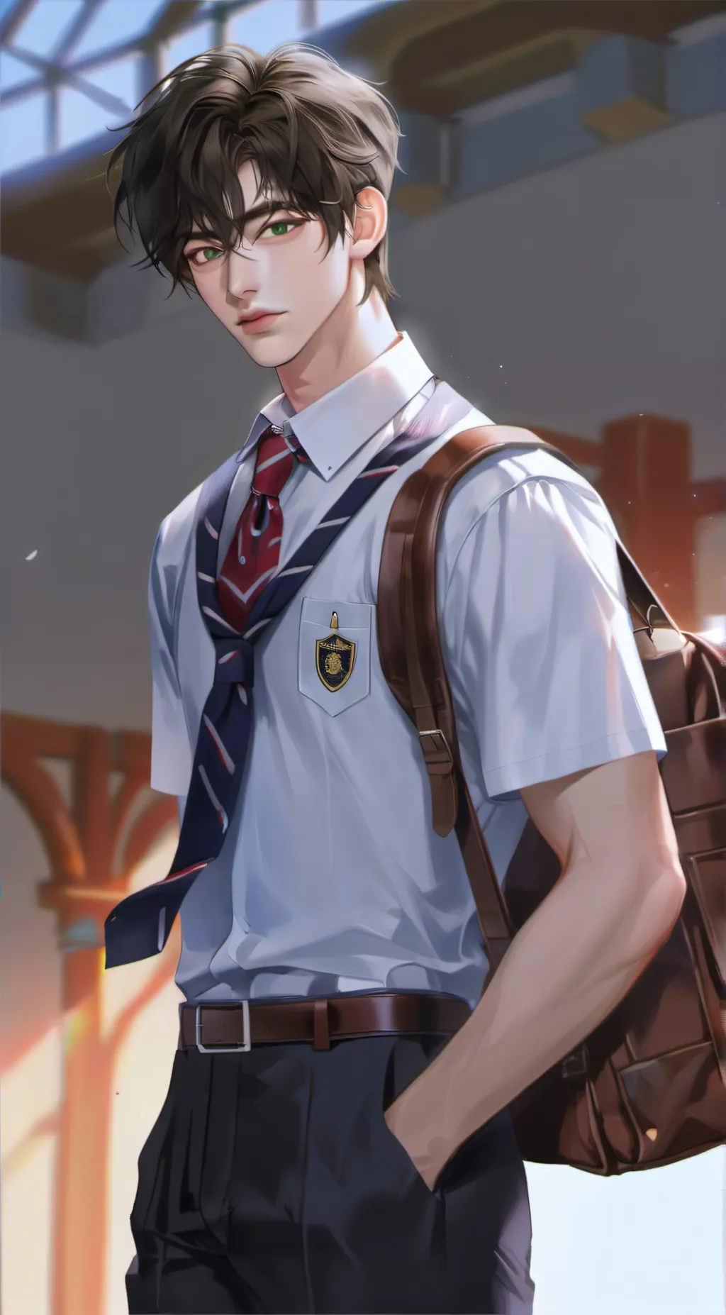 ai character: Lyle  background
