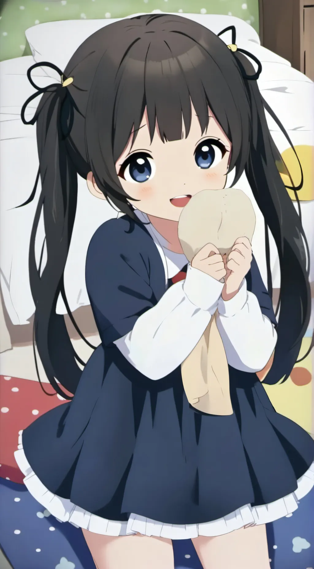 ai character: Katie  background