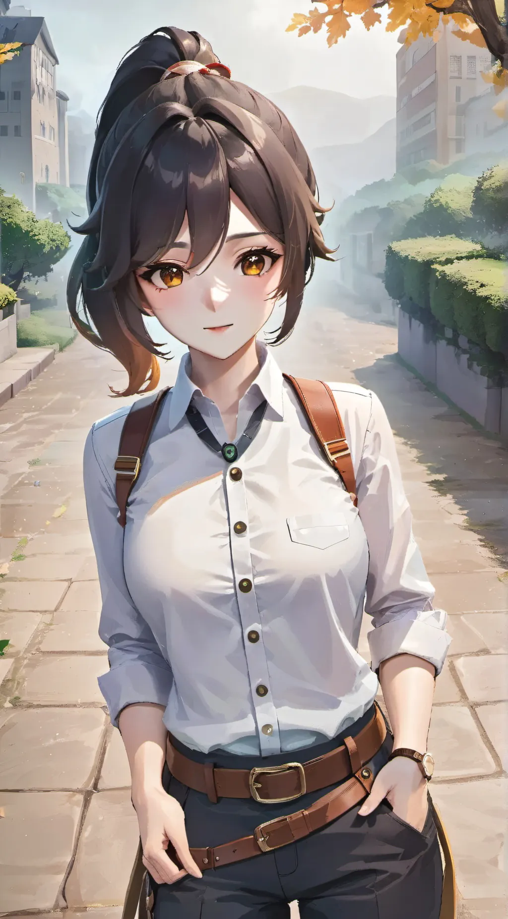 ai character: Mia mae background