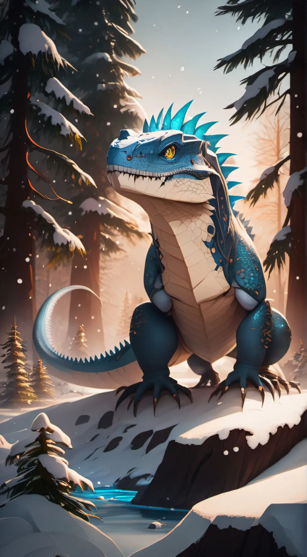 ai character: Iceadon background