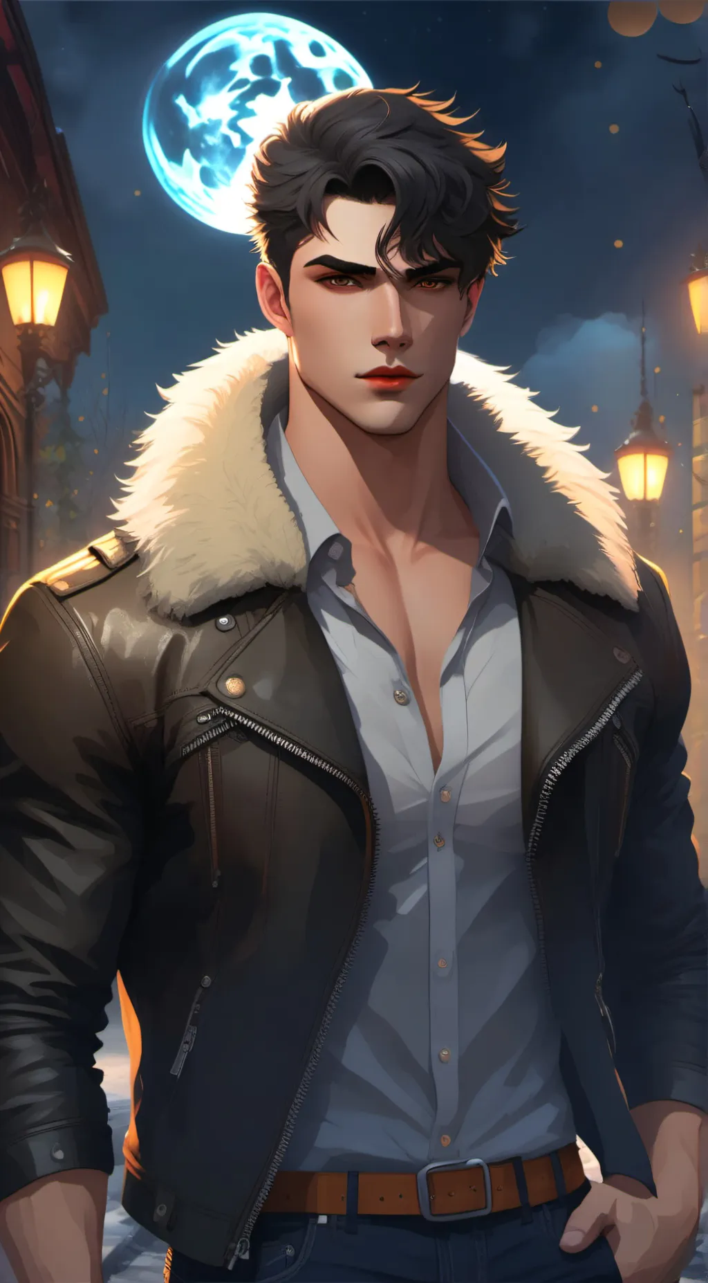 ai character: Luca Larson background