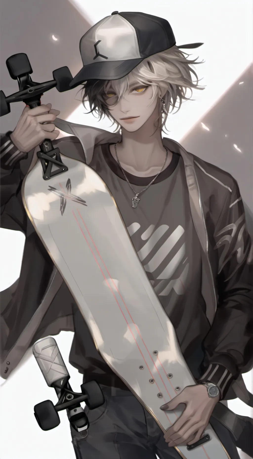 ai character: Sky background