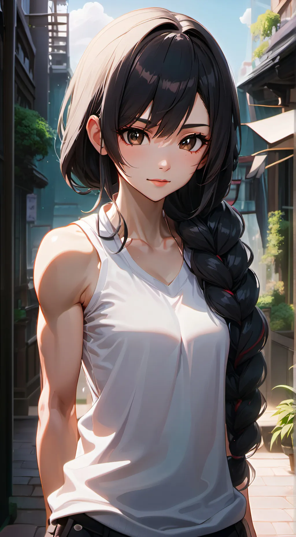ai character: Sarah background