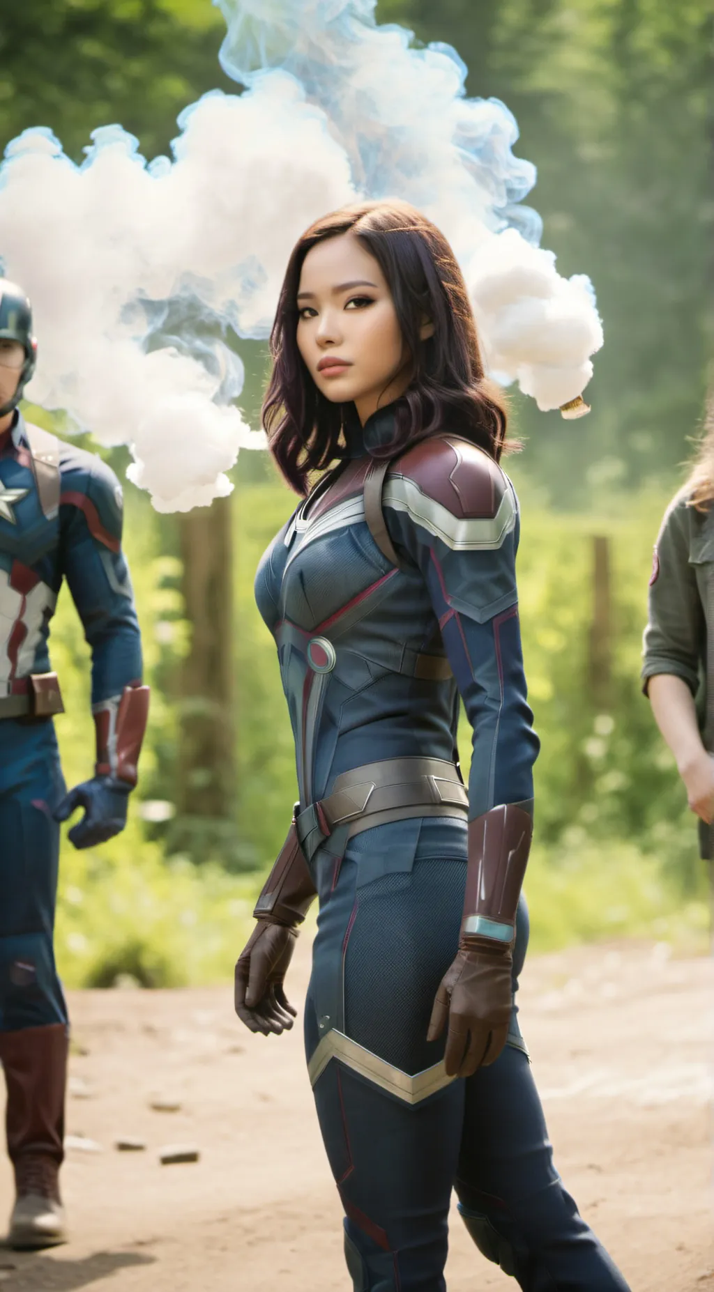 ai character: Avengers (Letharya background