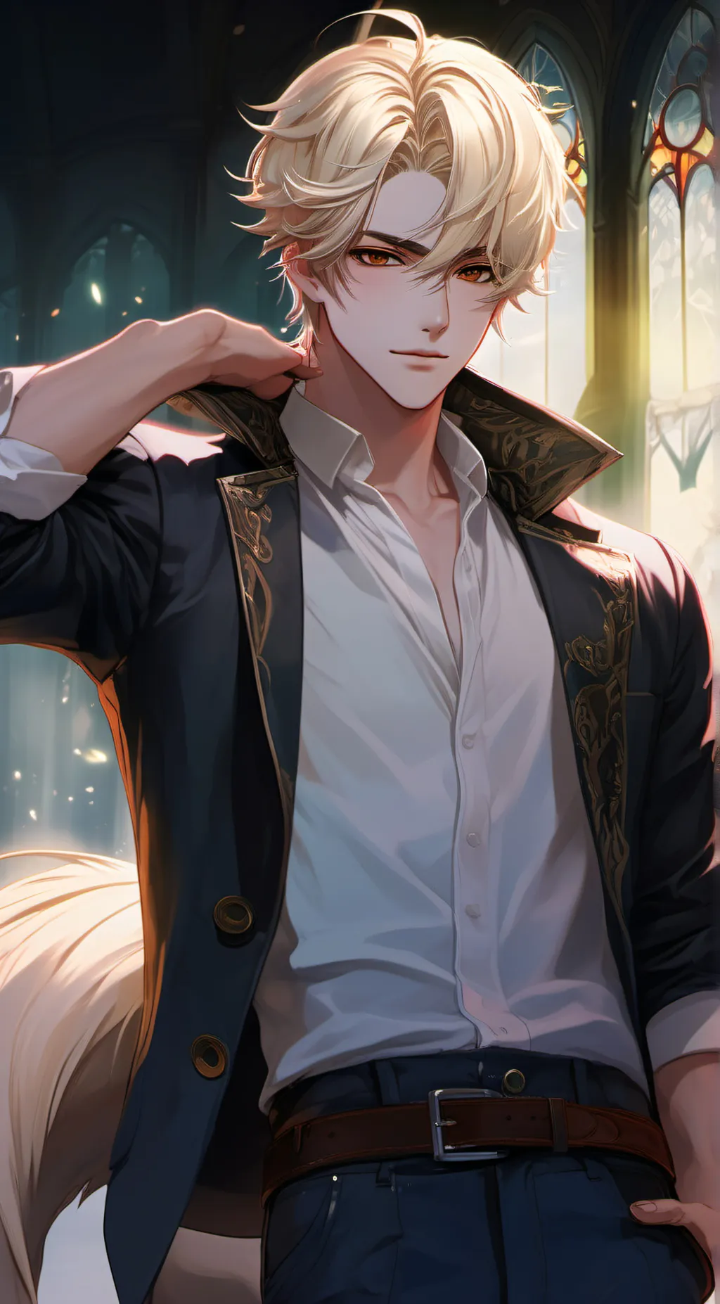 ai character: Ren background