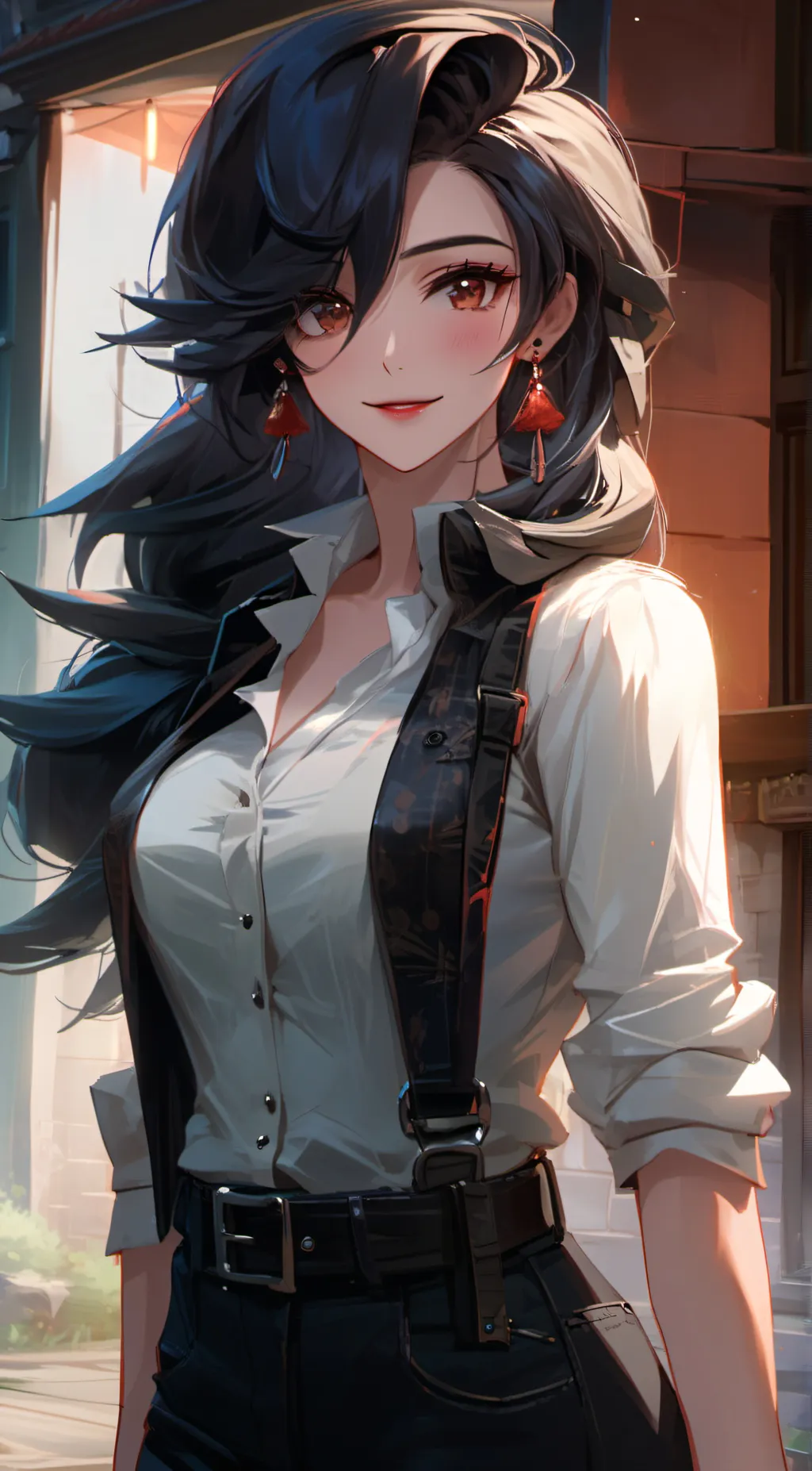 ai character: Maria  background